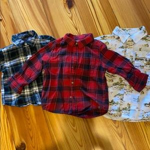 Boys button down bundle